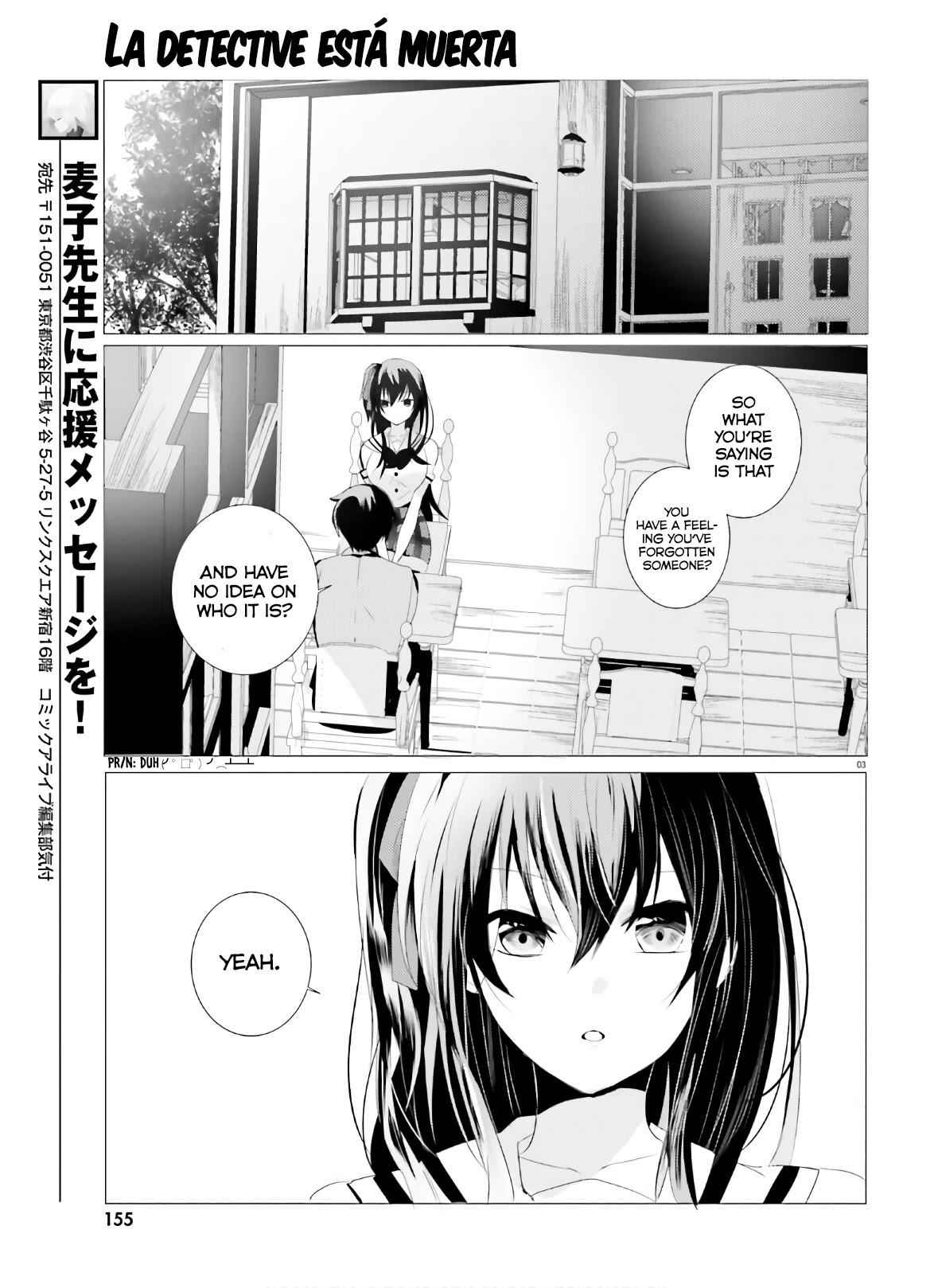 Tantei wa Mou, Shindeiru Chapter 2 3